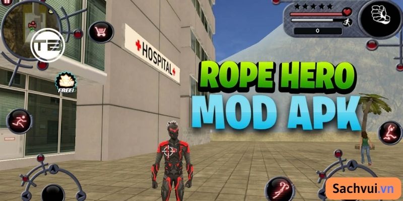 Rope Hero 3 MOD