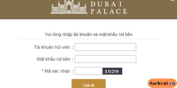 rút tiền Dubai Place